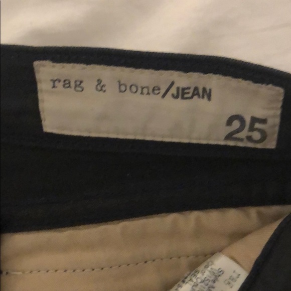 Rag and Bone Coated Zipper Jeans - Picture 4 of 6